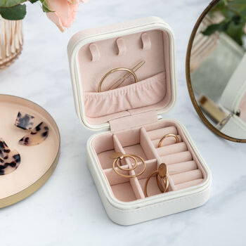 Personalised Bride To Be Pink Floral Jewellery Box, 4 of 10
