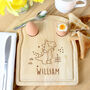Personalised Dinosaur Egg And Toast Board, thumbnail 3 of 5