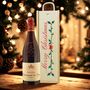 Merry Christmas Chateauneuf Du Pape Red Wine Gift Set, thumbnail 1 of 2