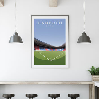 Scotland Football Hampden Park Poster, 4 of 8