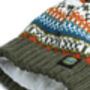 Greenland Nordic Knit Reflective Super Bobble Hat, thumbnail 6 of 6