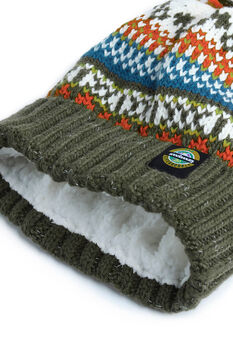 Greenland Nordic Knit Reflective Super Bobble Hat, 6 of 6