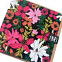 Pack Of Four Vivid Garden Blooms Greeting Cards, thumbnail 3 of 12
