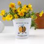 You Are The Bees Knees Teacher Plant Pot, thumbnail 3 of 3