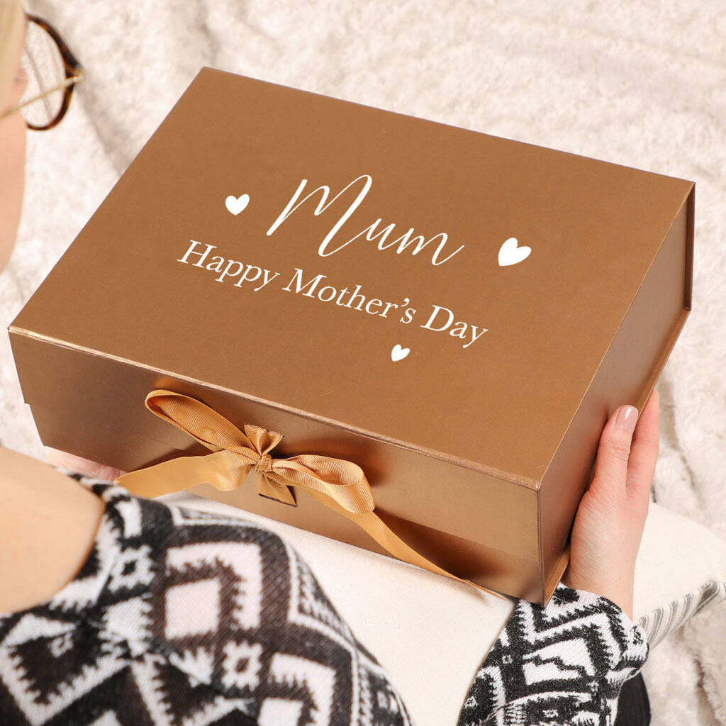 Luxury Personalised Mother's Day Gift Box By Dibor