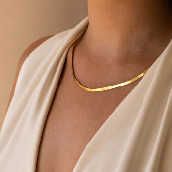 Herringbone Chain Necklace, 8 of 10