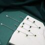 Natural Green Malachite Bracelet, thumbnail 2 of 11