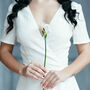Linen Wedding Dress, thumbnail 2 of 10