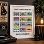 Personalised 50th Birthday Music Print, thumbnail 3 of 10