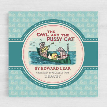 Personalised The Owl And The Pussy Cat Gift Book, 5 of 5