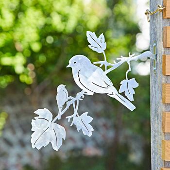 Recycled Iron Bird Silhouette Garden Art, 4 of 6