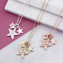 Personalised Star Necklace With Swarovski Elements, thumbnail 2 of 2