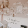 Mirrored 'Oh the places you'll go' Wall Decal Quote, thumbnail 2 of 6