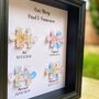 Wedding Gifts Met Engaged Married Locations Print, thumbnail 2 of 8