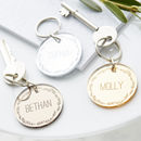 Personalised Mirrored Keyring By Sophia Victoria Joy ...