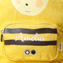 Personalised Trixie Bumblebee Backpack For Nursery, School, Holiday, thumbnail 4 of 11