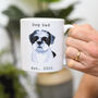 Personalised Custom Portrait Dog Dad Mug Gift, thumbnail 1 of 7