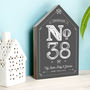 Personalised House Number New Home Wooden Block, thumbnail 3 of 4