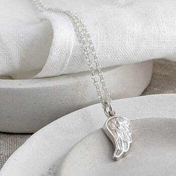 Memorial Ashes Angel Wing Charm, 2 of 8