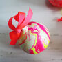 Neon Marbled Bauble, thumbnail 5 of 12