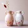 Ceramic Nana Floral Vase, thumbnail 5 of 5