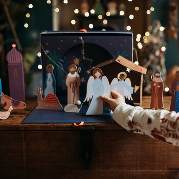 Nativity Christmas Play Scene Advent Calendar, 2 of 12