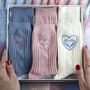 Personalised Valentines Cashmere Bed Socks Gift Set, thumbnail 1 of 8