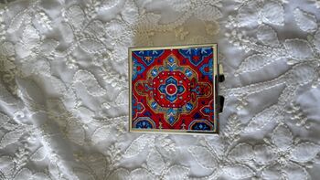 Compact/ Pocket Mirror, Printed Pill Box, 3 of 12