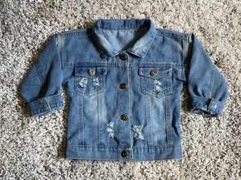Personalised Baby/Toddler Denim Jacket With Bear, 6 of 8