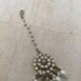 Gold Antique Indian Kundan And Pearl Tikka, thumbnail 4 of 5