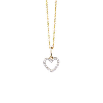 14ct Gold And Diamond Charm Necklaces, 8 of 11