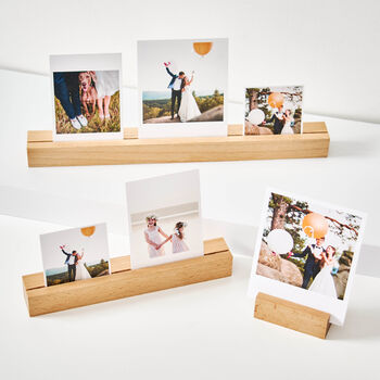 Personalised Birthday Gift Wooden Photo Block, 3 of 3
