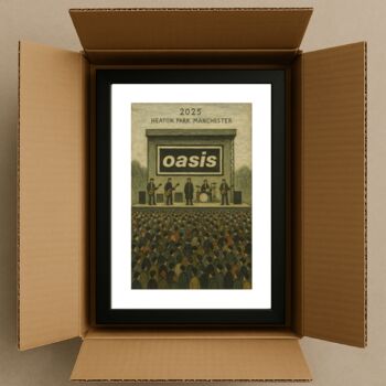 Lowry Style Framed Art Oasis At Heaton Park 2025, 2 of 4