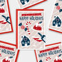 Festive Food Christmas Card. Single Card Or Pack Of Six, thumbnail 2 of 3