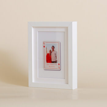 Personalised Valentine's Day Playing Card Photo Frame, 4 of 10