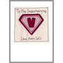 Personalised Superhero Thank You Card For Her, thumbnail 3 of 12