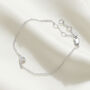 Diamond Letter Bracelet, thumbnail 9 of 12