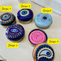Natural Olive Oil Soap With Evil Eye Tin Gift Box, thumbnail 2 of 11