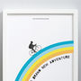 Personalised Cycling Print, thumbnail 3 of 5