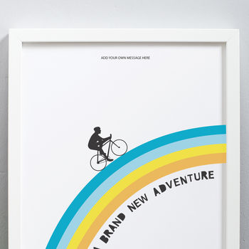 Personalised Cycling Print, 3 of 5