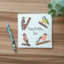 Personalised Garden Birds Birthday Card, thumbnail 1 of 8