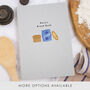 Personalised Bread Making A5 Cloth Bound Notebook, thumbnail 1 of 8