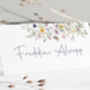 Wildflower Wedding Name Cards, thumbnail 2 of 5