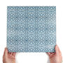 Blue 'Tudor Rose' Worktop Protector / Chopping Board, thumbnail 4 of 11