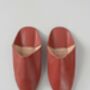 Men's Moroccan Pointed Leather Slippers, thumbnail 12 of 12
