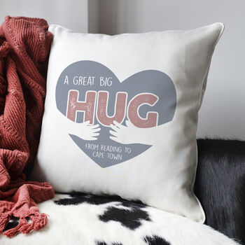 Personalised A Great Big Hug Cushion, 2 of 5