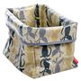 Oilcloth Dog Toy Storage Basket In Rufus Fabric, thumbnail 3 of 4