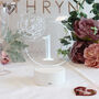 Light Up Wedding Centrepiece Table Number, thumbnail 1 of 8