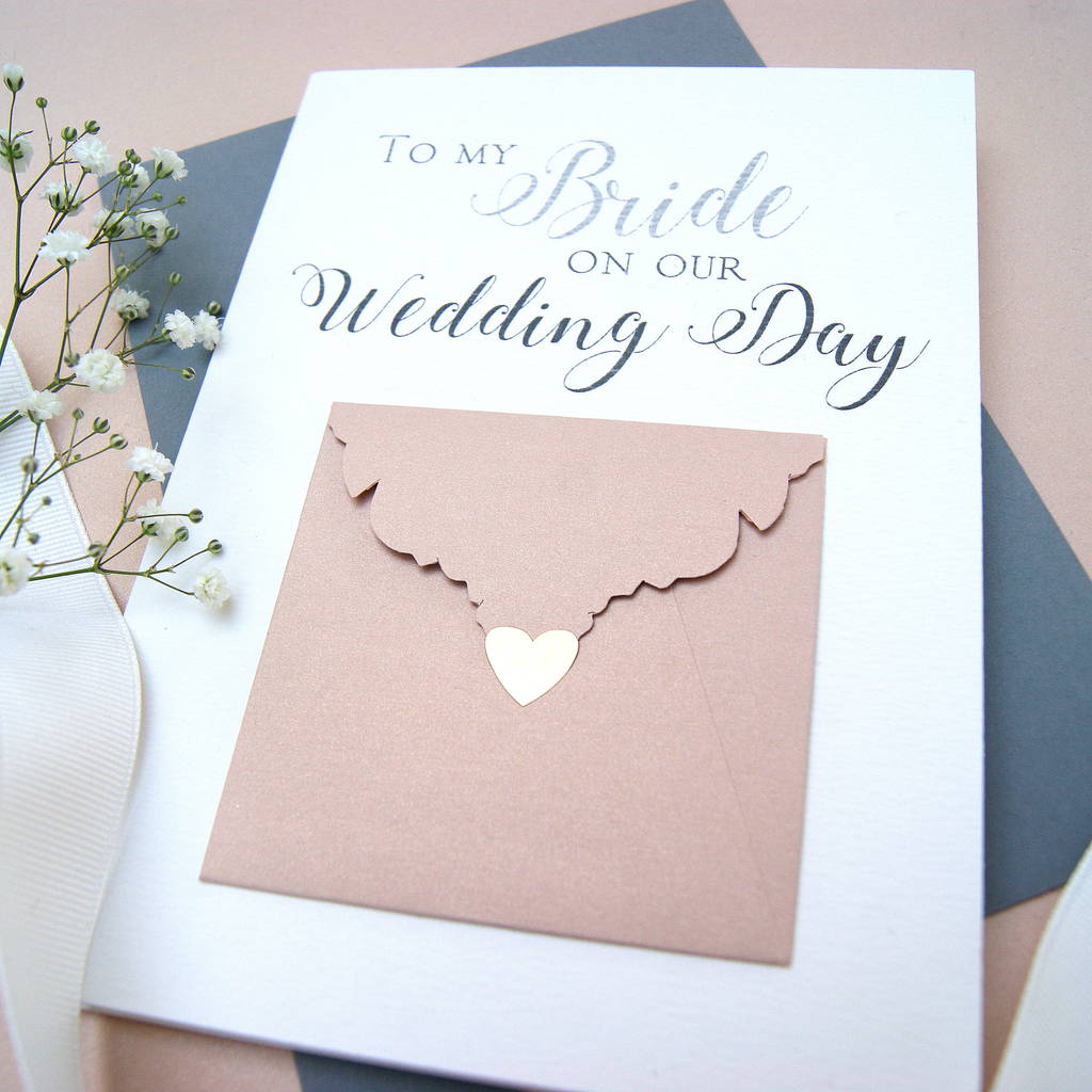To My Bride Wedding Day Card, 1 of 7