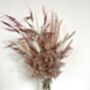 Blush Hydrangea Dried Flower Posy With Jar, thumbnail 4 of 10